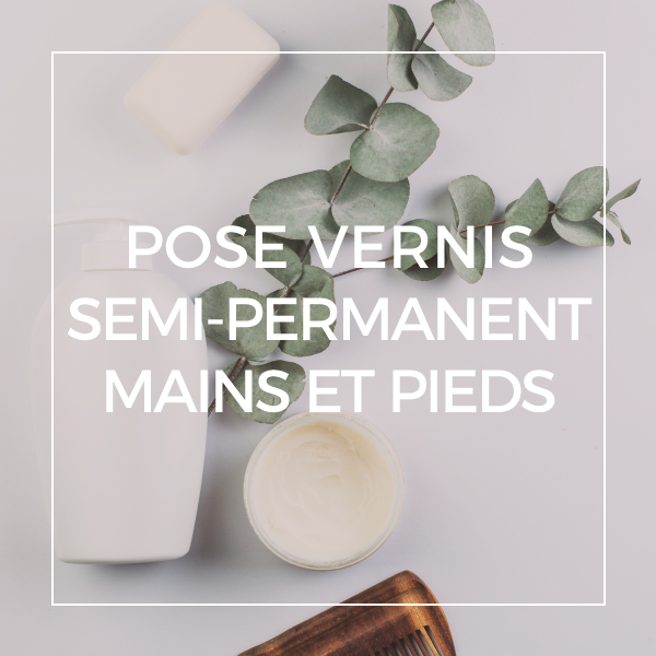 SIXIEME SENS : Beauté des mains Sixième Sens avec pose de vernis